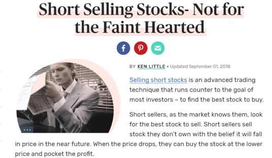 Short Selling